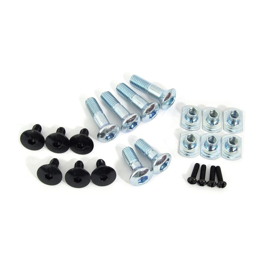 Cycra 1CYC-1004-02 Replacement Hardware Ultra - Black/Silver