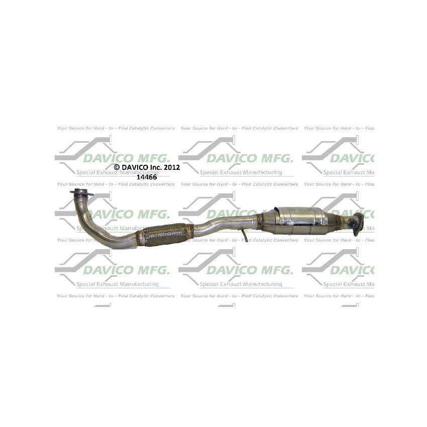 Davico Mfg 44466 Direct Fit Catalytic Converter