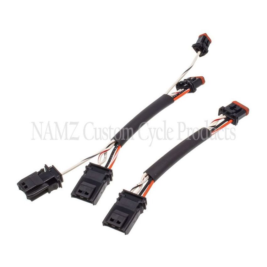 NAMZ NHCX-J08 2012+ V-Twin Dyna Handlebar Control Xtension Harness 8in.