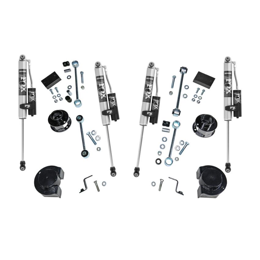 Superlift K187FX 18-22 Jeep Wrangler JL (NO Mojave) 4WD 2.5in Coil Spacer Lift Kit w/Fox 2.0 Res Shocks