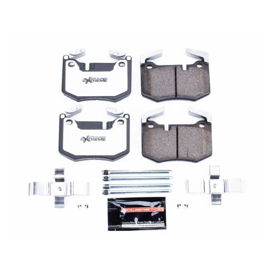 PowerStop Z26-1807 PowerStop - Z26 Performance Carbon-Fiber Ceramic Brake Pads with Hardware Kit