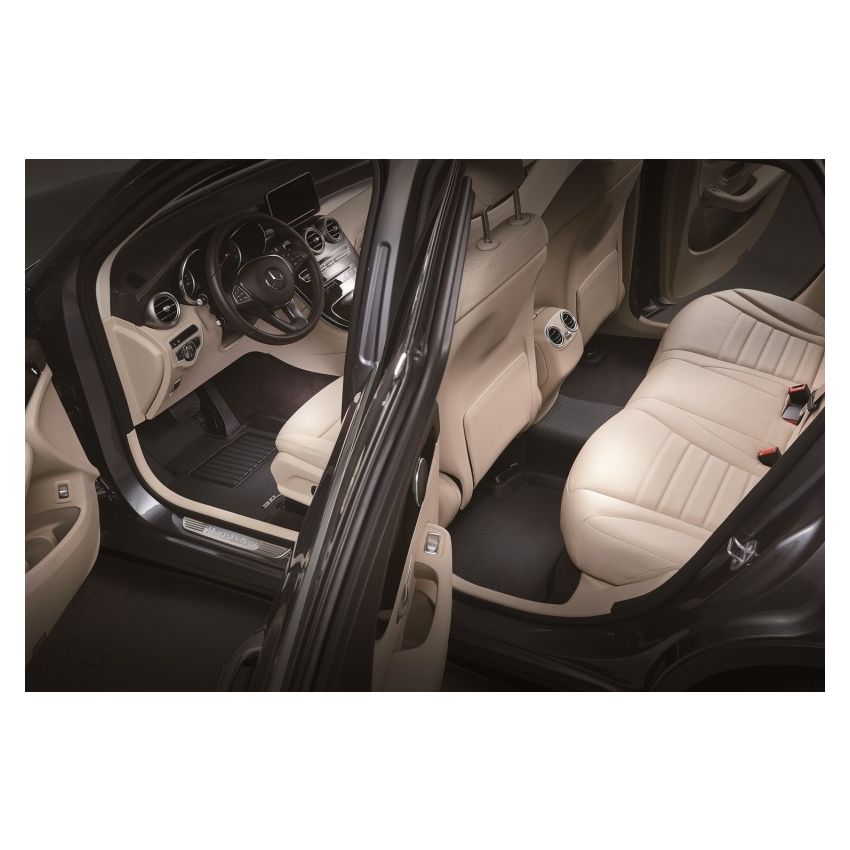 3D MAXpider L1MZ07401509 20-23 Mazda Cx-9 6-Seat With R2 Console Kagu Black R1 R2 R3