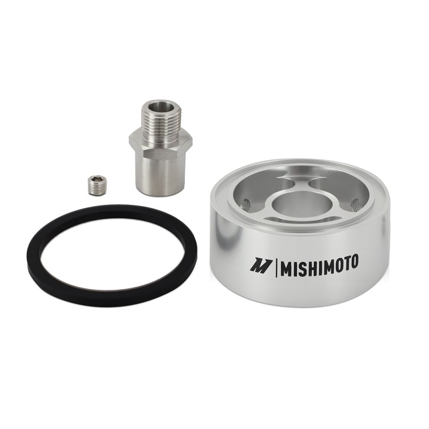 Mishimoto Oil Filter Spacer 32mm 3/4  - 16 Thread - Silver
