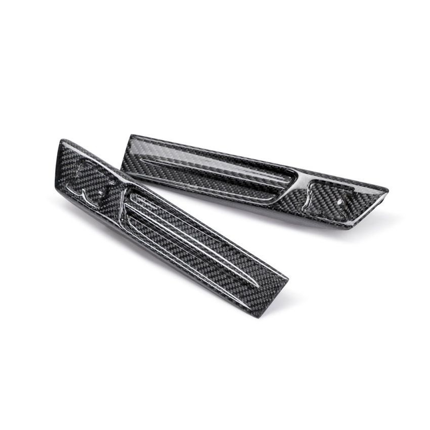 Seibon Carbon FDL0910NSGTR FENDER DUCT LOGOS (pair)