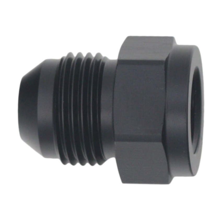 DeatschWerks 6AN Female Flare to 8AN Male Flare Expander - Anodized Matte Black