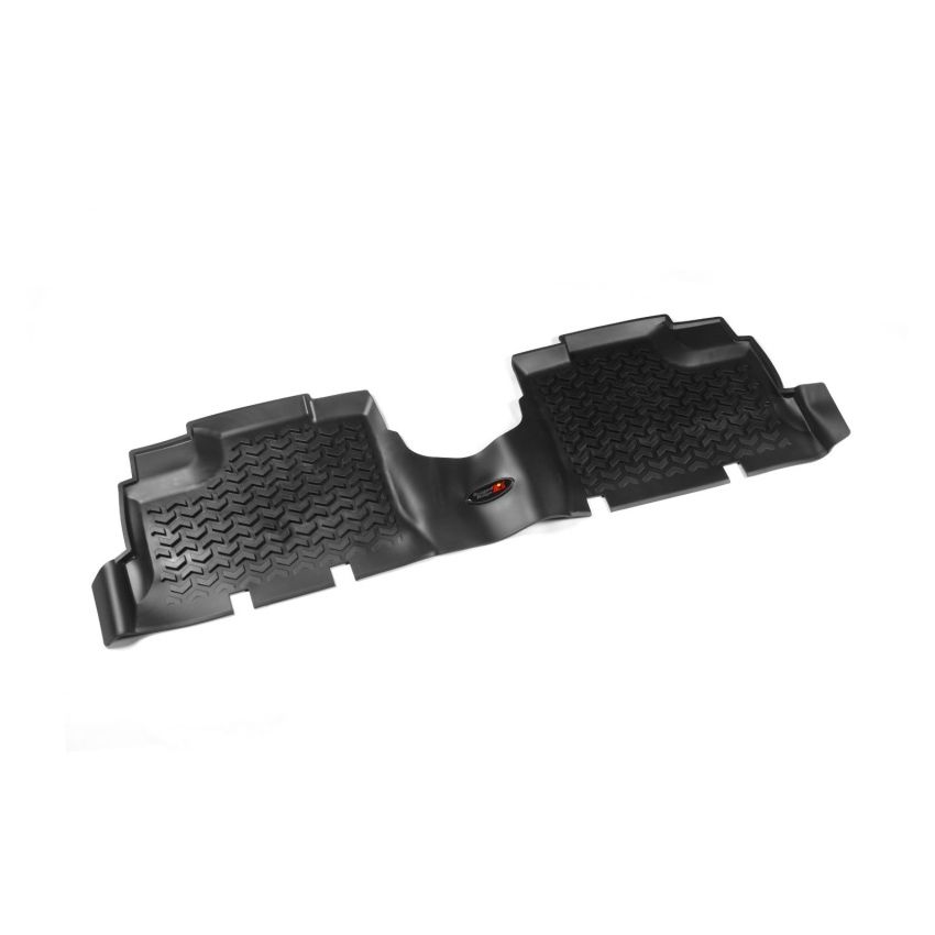 Rugged Ridge Floor Liner Rear Black 2007-2018 Jeep Wrangler Unlimited JK 4 Dr