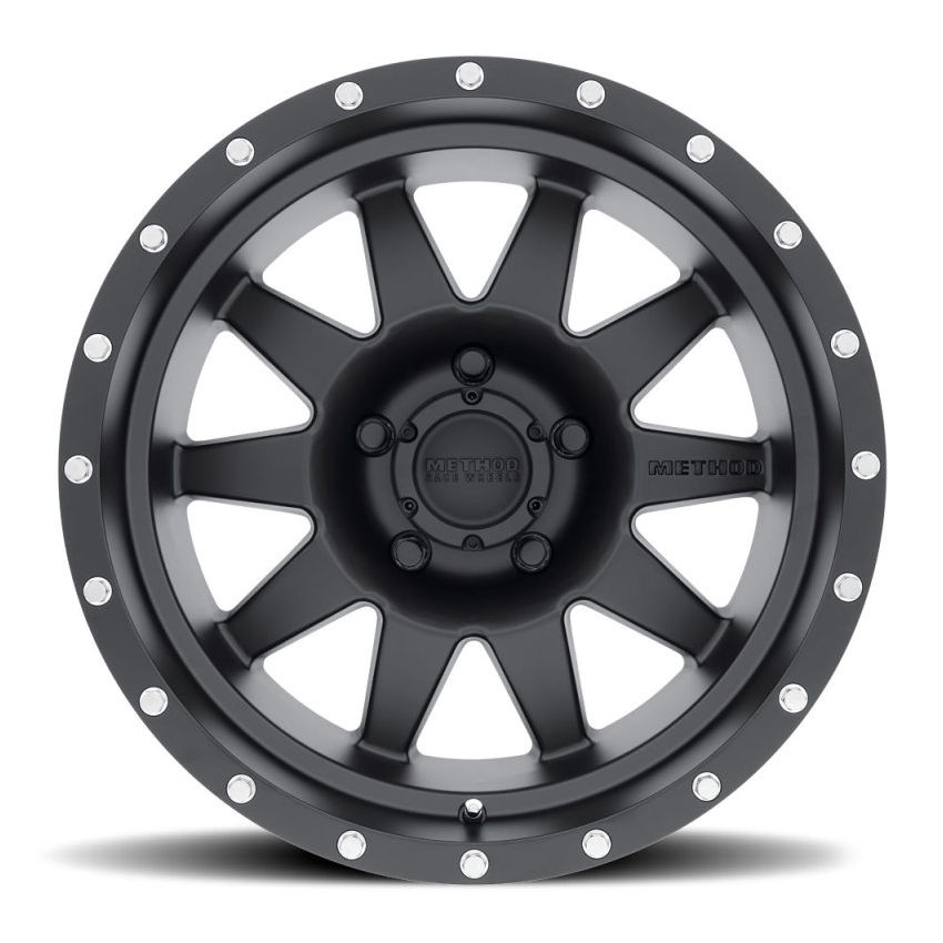 Method Wheels MR30157012506N Method MR301 The Standard 15x7 -6mm Offset 5x4.5 83mm CB Matte Black Wheel
