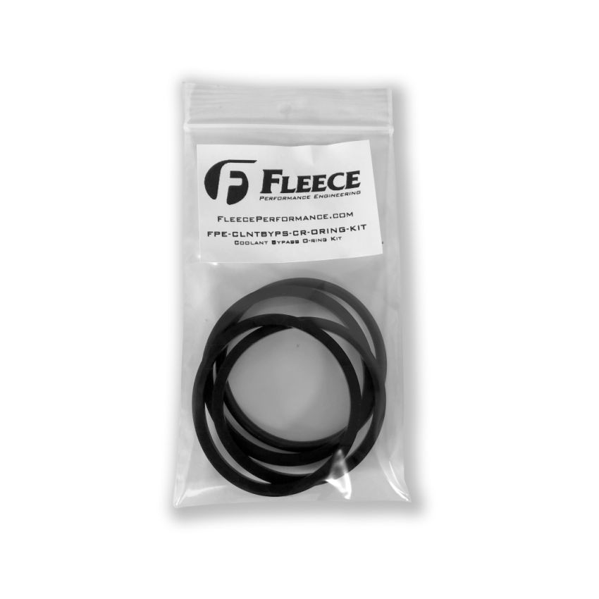 Fleece Performance FPE-CLNTBYPS-CR-ORING-KIT 94-18 Dodge 2500/3500 Cummins Replacement O-Ring Kit For Coolant Bypass Kit
