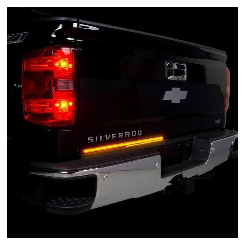 Putco 07-18 Chevy Silv 1500/08-15 Ford SuperDuty 60in Light Blade Direct Fit Kit Red/Amber/White