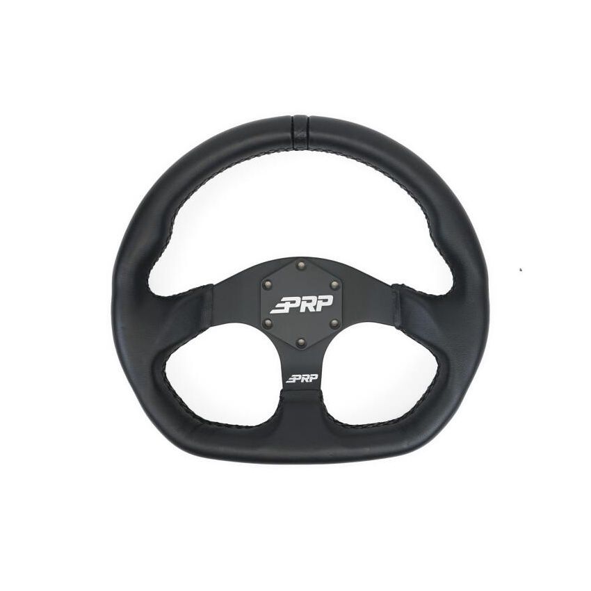 PRP Seats G240 PRP Comp-R Leather Steering Wheel - Black