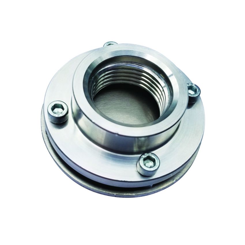 Moroso 22757 -12An Female Non Weld-On Valve Cover Fitting w/Baffle