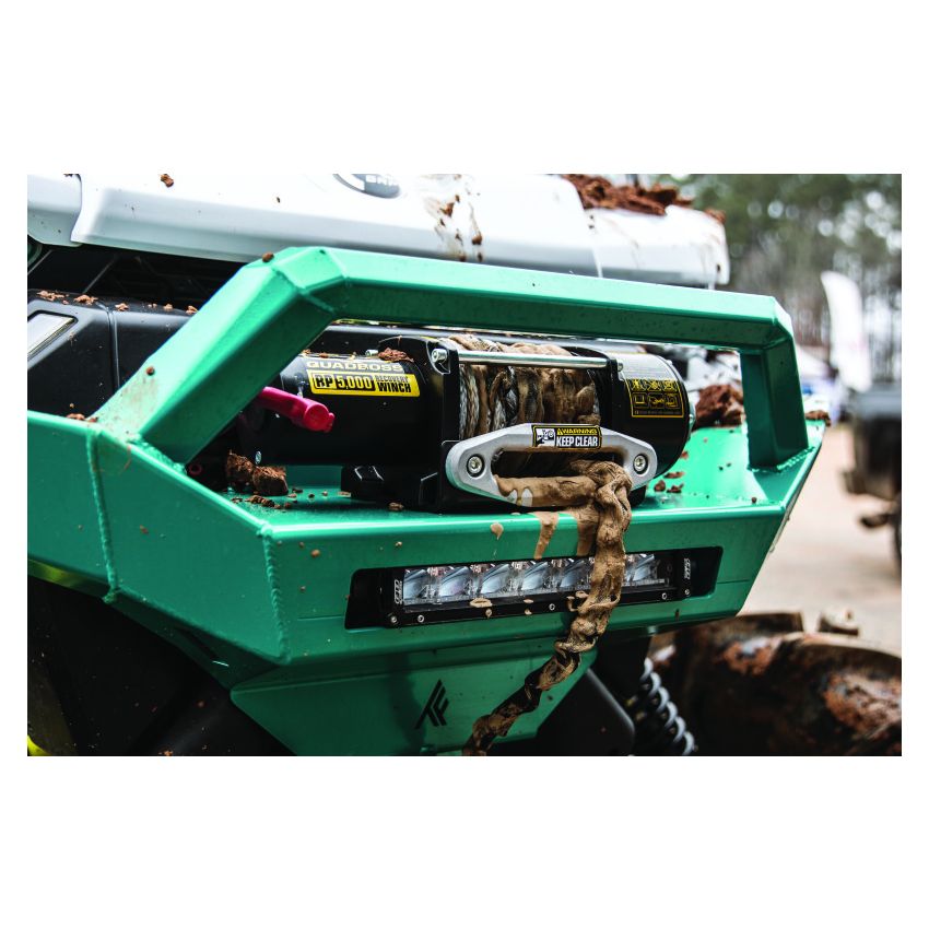 QuadBoss 608851 Winch 5000Lb W/ Synthetic Rope