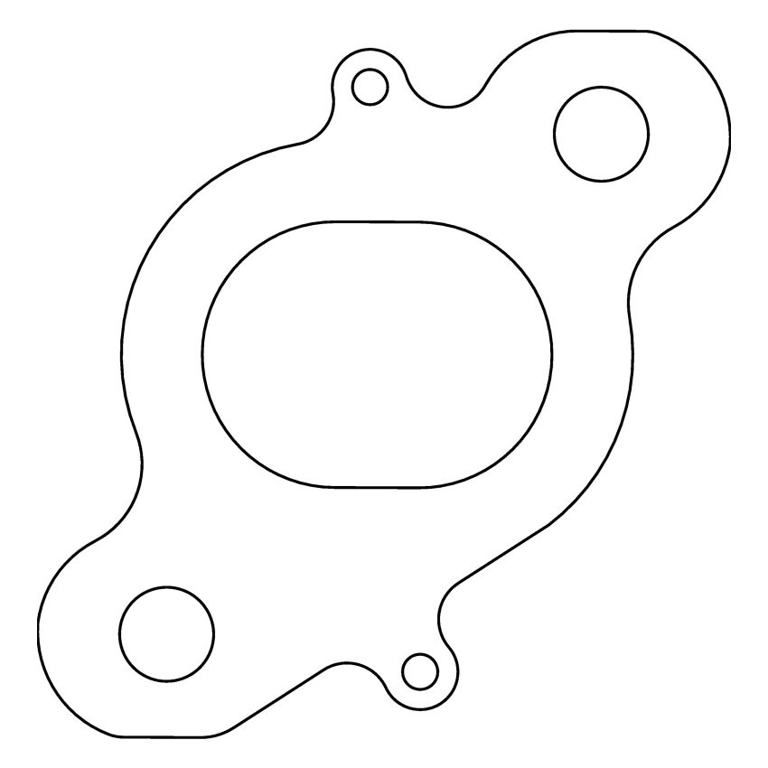 Cometic Nissan CA18 DET .030 inch DOHC Exhaust Gasket (4 pcs per Kit)