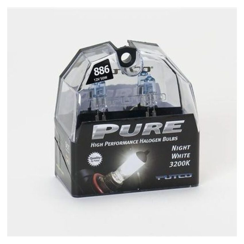 Putco 239006NW Night White 9006 - Pure Halogen HeadLight Bulbs