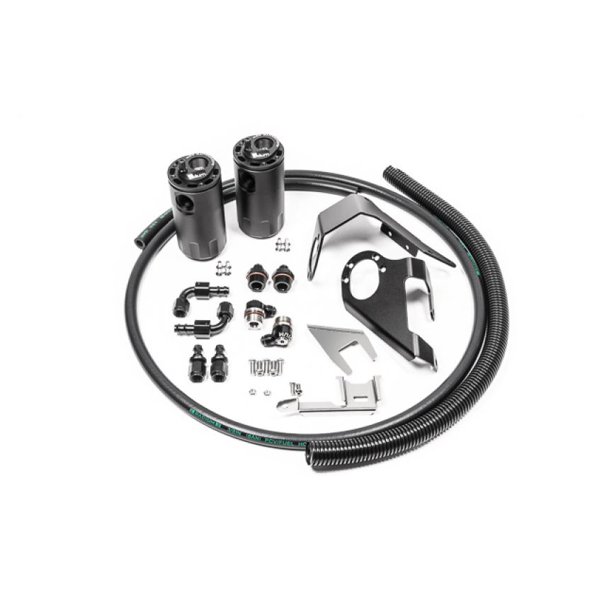 Radium Engineering 2009+ Nissan 370Z (VQ37VHR) Catch Can Kit - Fluid Lock