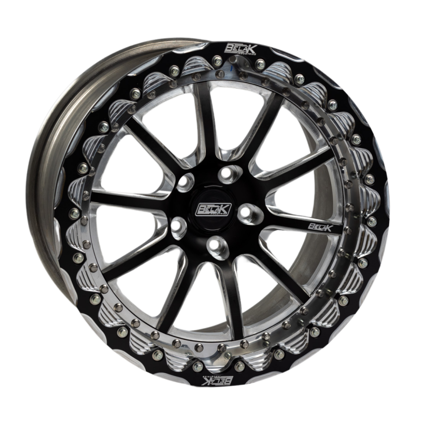 Belak Wheels 15095745S46BS-SBL Belak 15x9 / 6in BS / 5x4.75 BP / High Pad / Series 4 Wheel - Single Beadlock