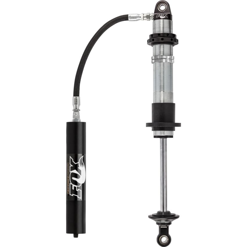 Fox 2.5 Factory Series 8in. Remote Res. C/O Shock 7/8in. Shaft / Long Retainer - Blk (Total Chaos)