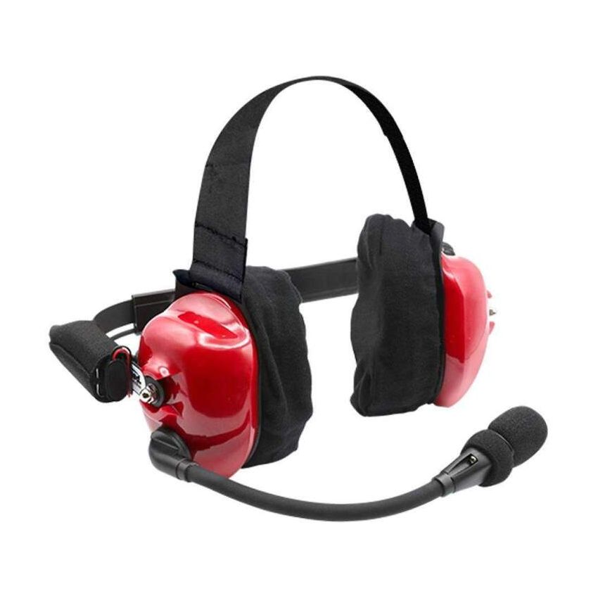 Rugged Radios H80-RD H80 Track Talk Linkable Intercom Headset - Bring The Conversation... NASCAR event