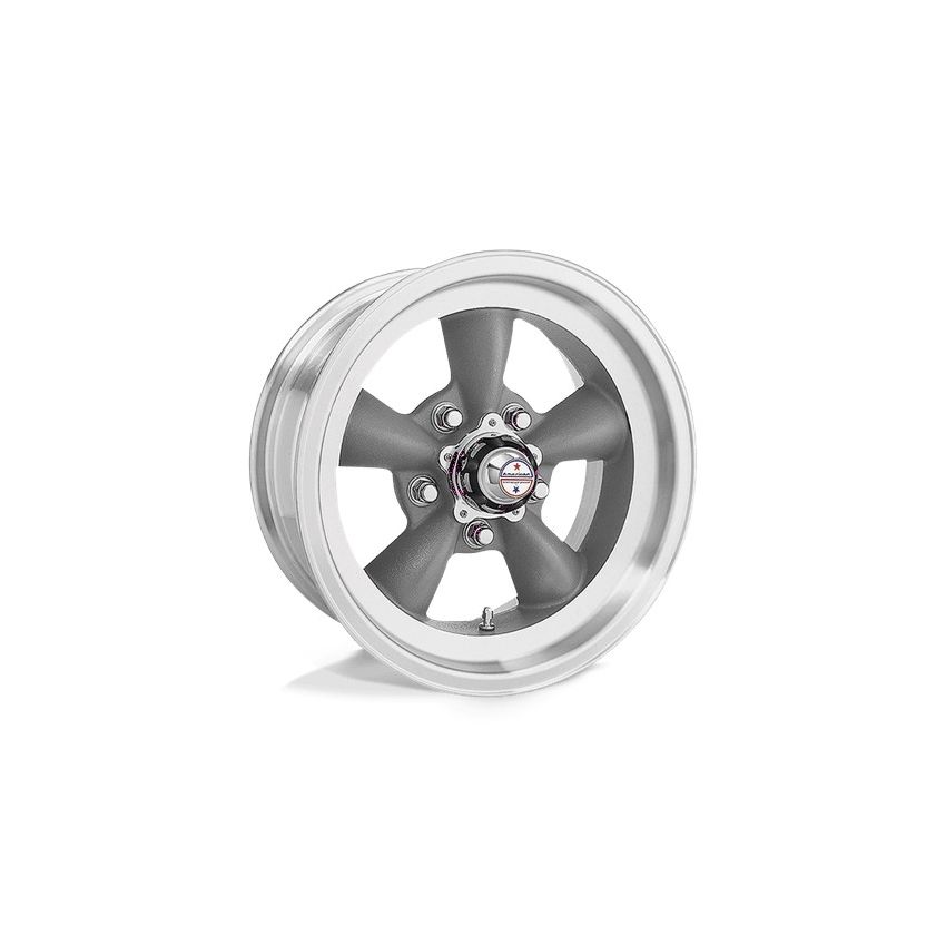 AMERICAN RACING VINTAGE VN105 TT-D 14X6 5X4.5 TT-GRY/MCH 3.5BS