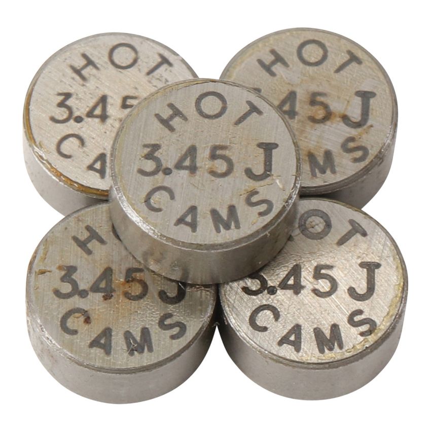 Hot Cams 5PK748345 2008-2013 Yamaha WR 250 R Dual Sport 250cc 3.345mm Shim Kit - 5 Pack