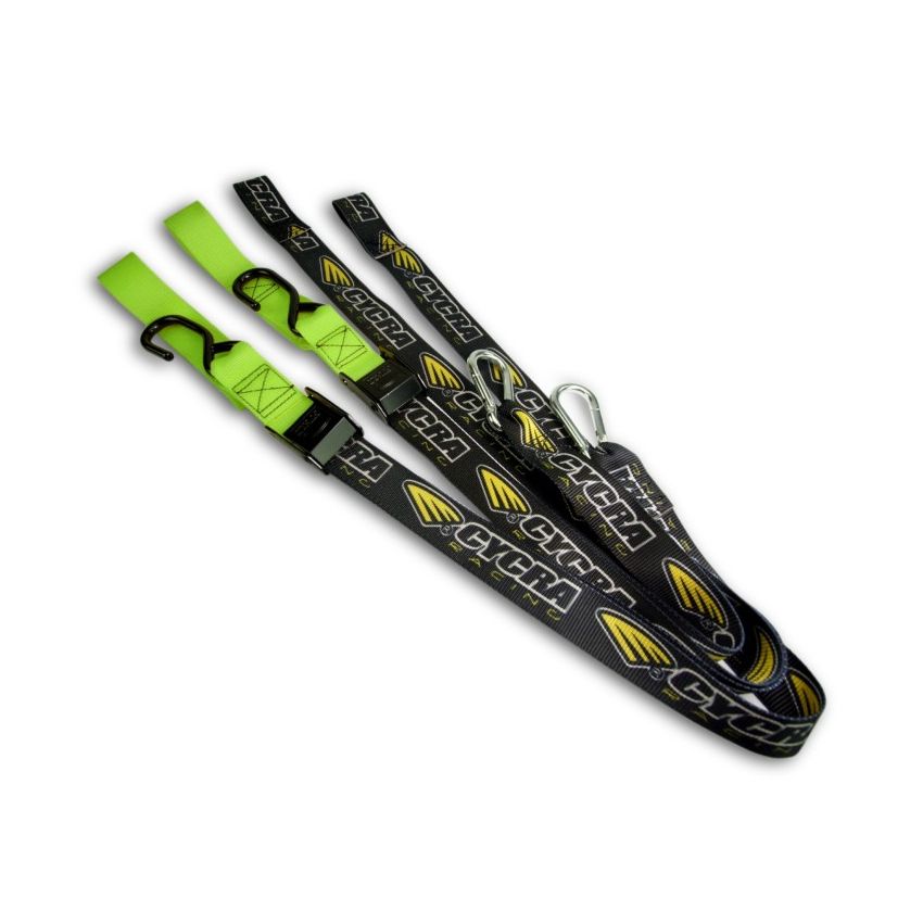 Cycra 1CYC-3081-72 Tie Down Set - Green