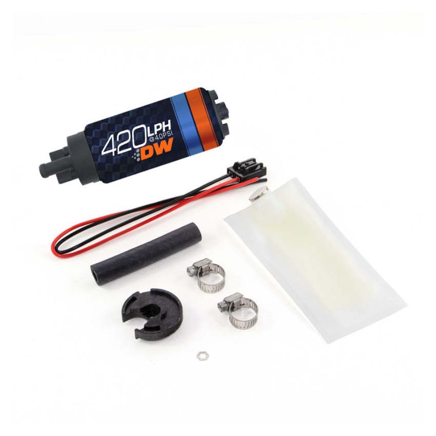 DeatschWerks 9-421-0848 DW420 Series 420lph In-Tank Fuel Pump w/ Install Kit For Miata 94-05