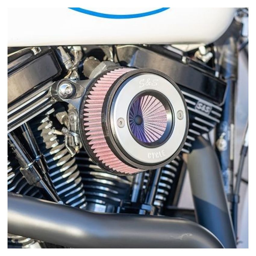 S&S Cycle 170-0716A 01-17 BT Models Stealth Air Stinger Kit w/ S&S Ring