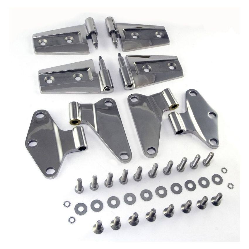 Rugged Ridge 07-18 Jeep Wrangler JK Stainless Steel Door Hinge Kit