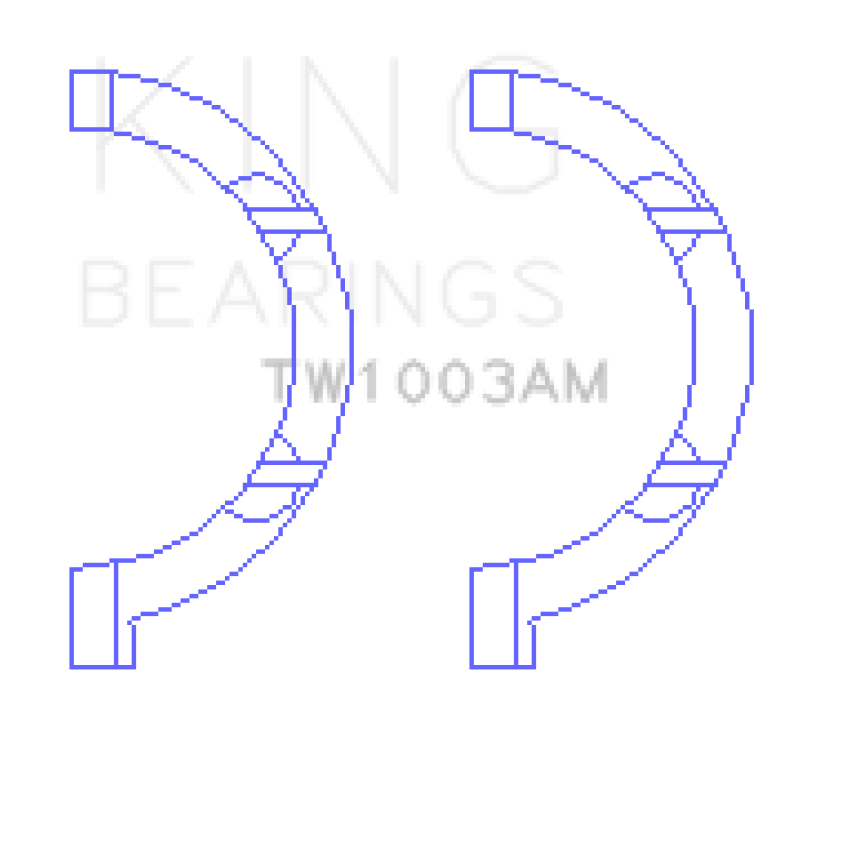 King Engine Bearings TW1003AM King Chrysler 345/370 OHV Hemi Thrust Washer Set