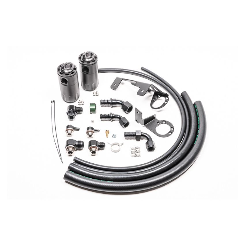 Radium Engineering Dual Catch Can Kit MK5 Supra Fluid Lock