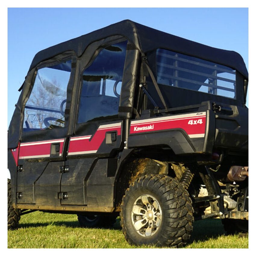 Seizmik 51-20989 15+ Kawasaki Mule PRO-DXT/FXT Soft Upper Door Kit