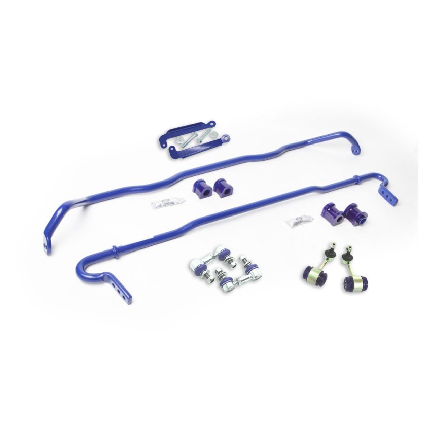 SuperPro 2015 Subaru WRX Limited Front / Rear 26mm F/24mm R Adjustable Sway Bar and Link Set