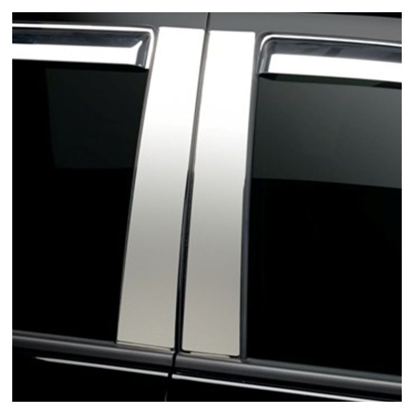 Putco 402670 19-20 Silverado / Sierra 1500 - Crew Cab & Double Cab Stainless Steel Pillar Posts Classic