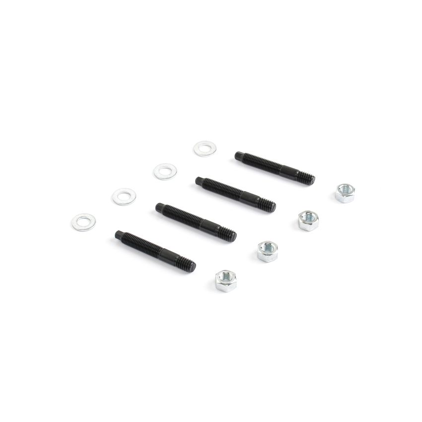 Cometic Gasket CF1005 Cometic Carburetor Studs 2in Black Oxide Finish - With Bullet Tip