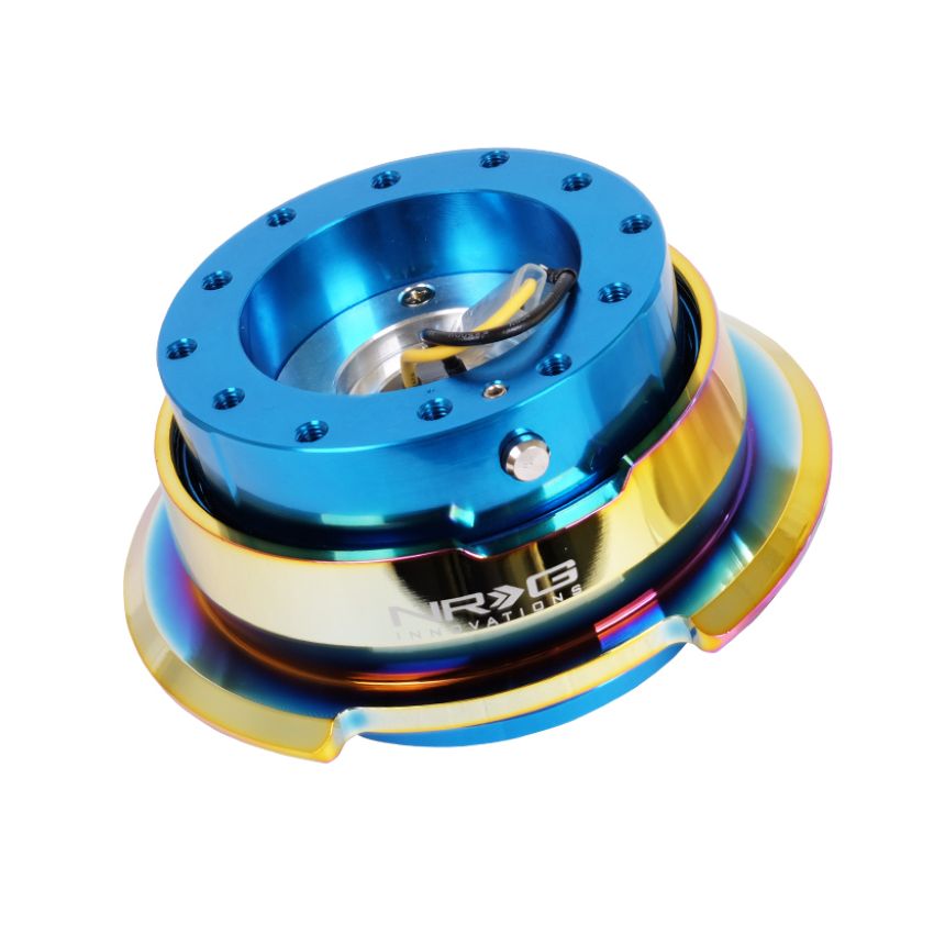 NRG Quick Release Gen 2.8 - Blue Body / Neochrome Ring