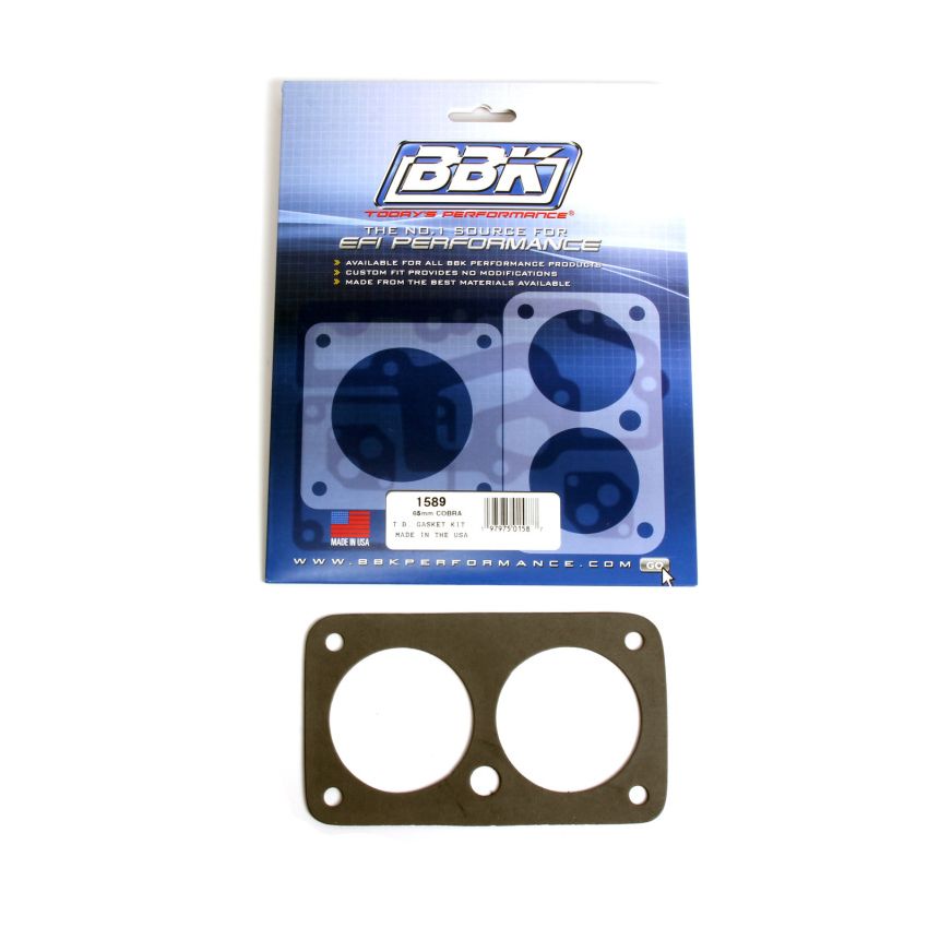 BBK Performance Parts 1589 THROTTLE BODY GASKET KIT  FORD LIGHTNING/MUSTANG COBRA 4.6L 65MM