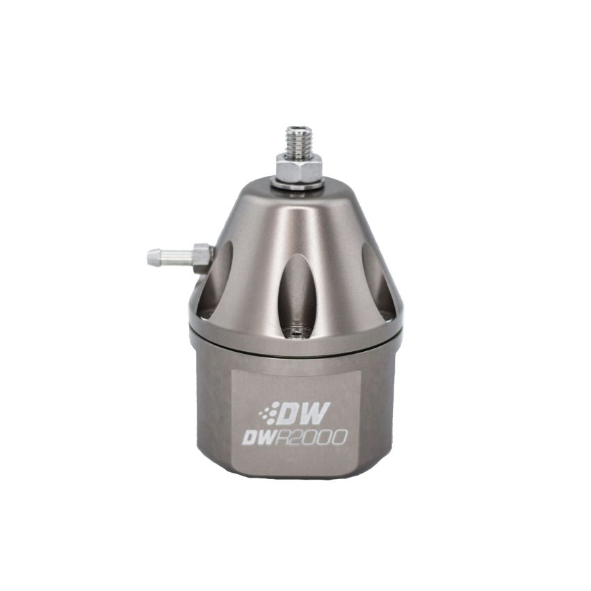 DeatschWerks DWR2000 Adjustable Fuel Pressure Regulator - Titanium
