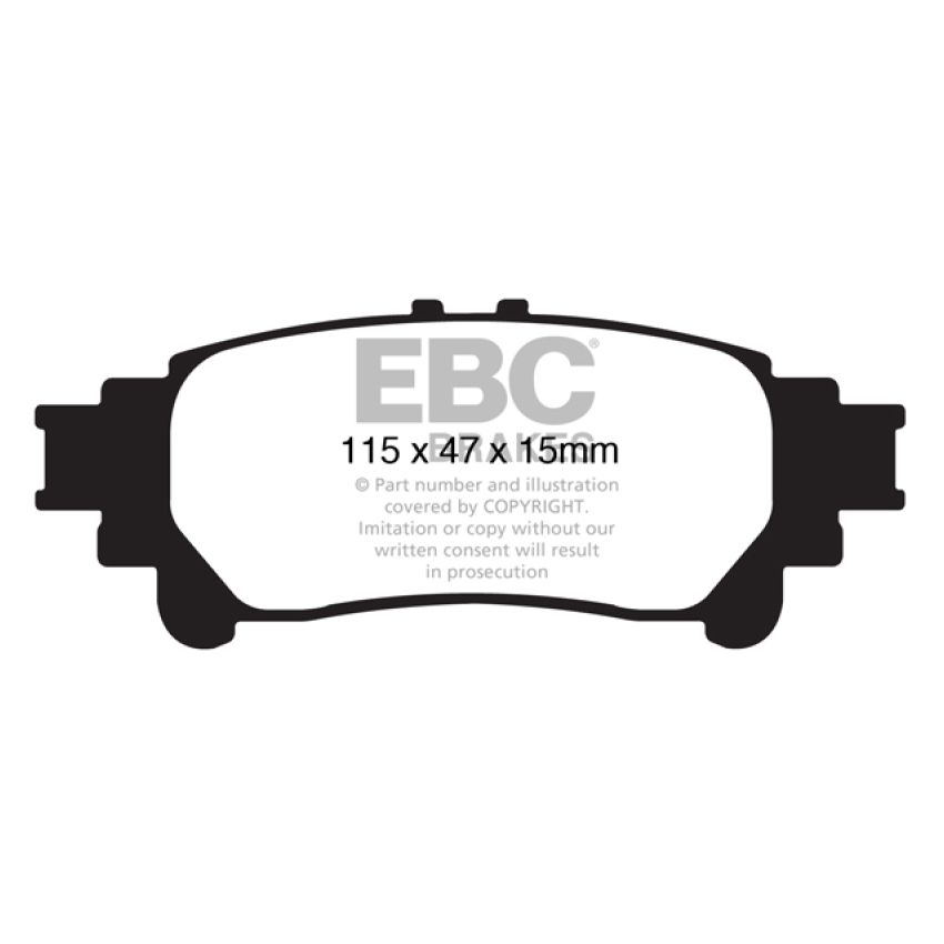 EBC UD1391 13+ Lexus GS350 3.5 RWD Ultimax2 Rear Brake Pads