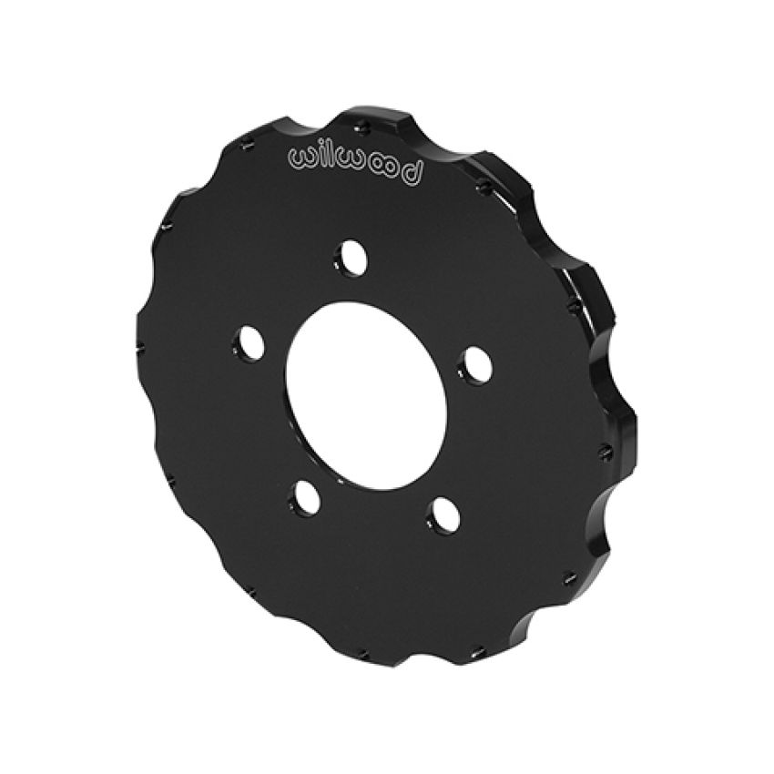 Wilwood 170-14683 Hat-BB Short Offset 0410in Offset - 12 x 8.75 Rotor Bolt Circle - 5 x 4.5 Lug pattern