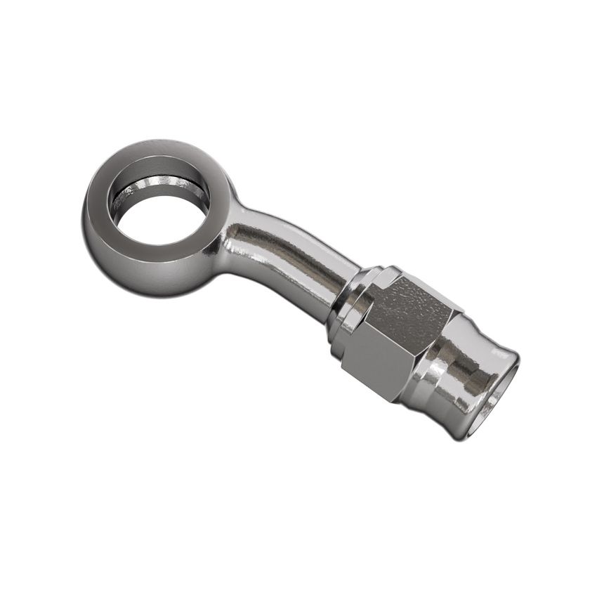 Goodridge P5097-03C 20 Deg Side Banjo for 3/8 or M10 Bolt