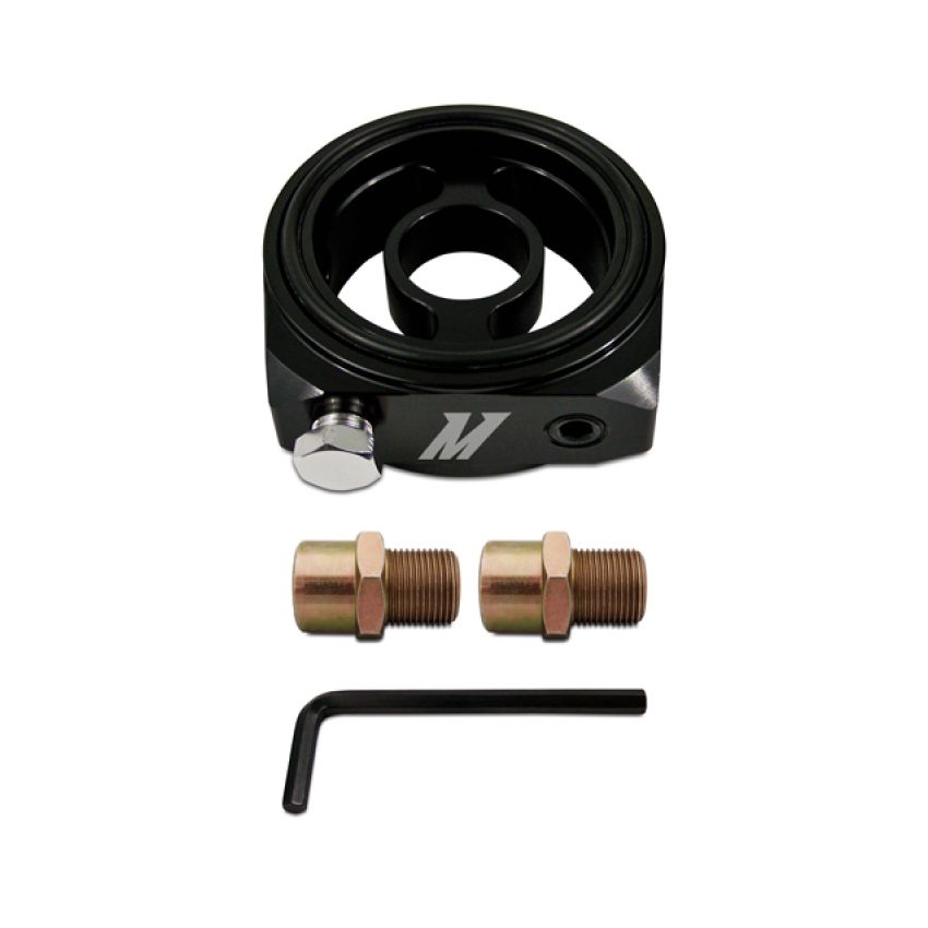 Mishimoto Oil Sandwich Plate Adapter with 3 x 1/8in NPT Ports