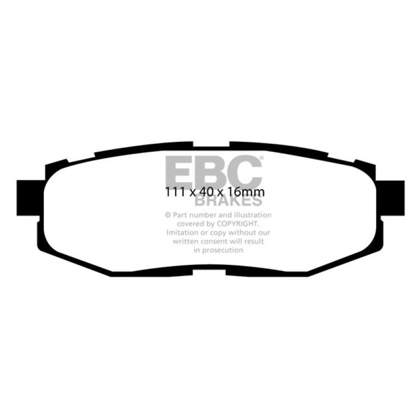 EBC UD1124 12+ Scion FR-S 2 Ultimax2 Rear Brake Pads