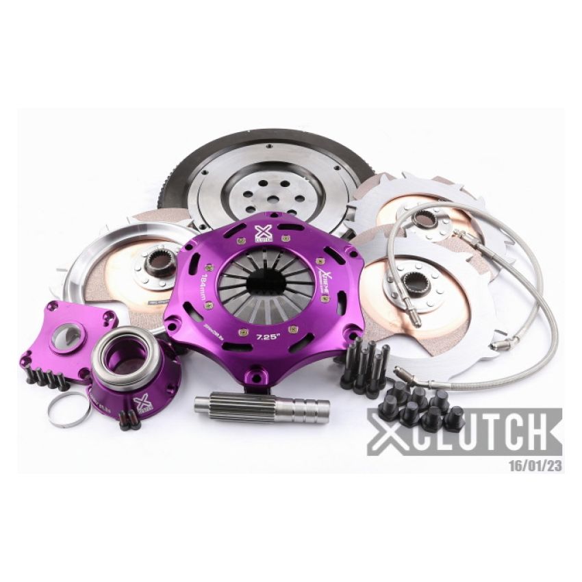 XClutch XKMI18682-3E Clutch - 7.25in Triple Solid Ceramic