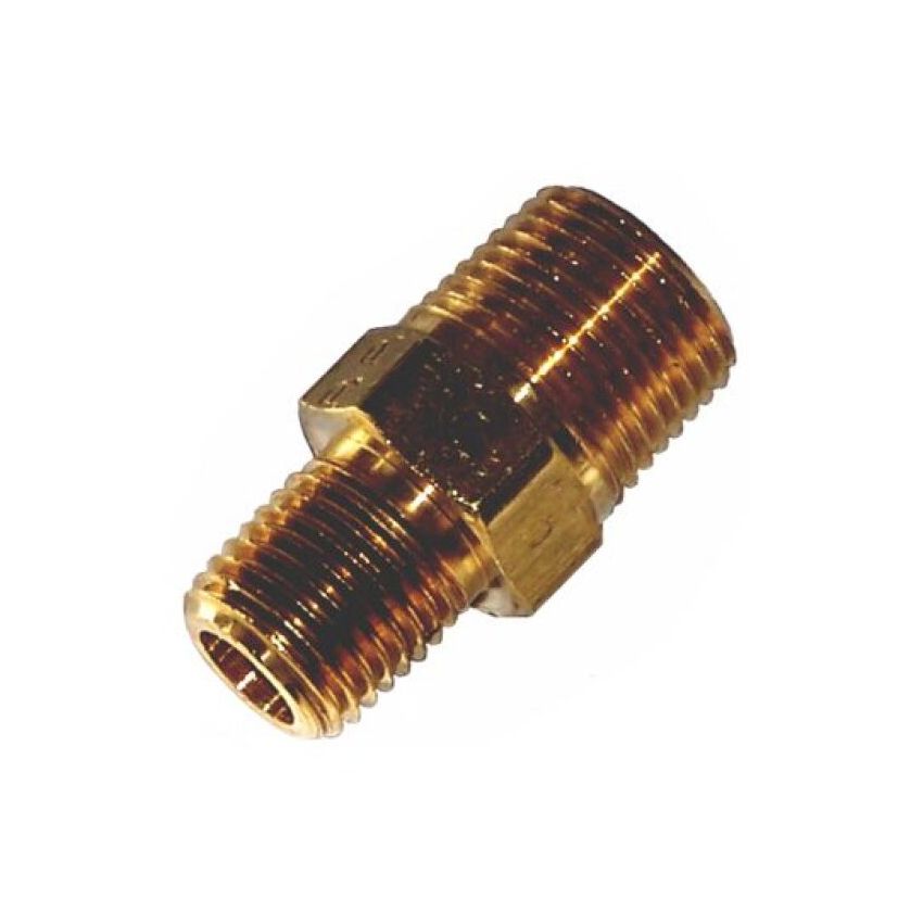 Kleinn Air Horns 53814N Kleinn Hex Male Nipple Adapter - 3/8In M NPT to 1/4In M NPT