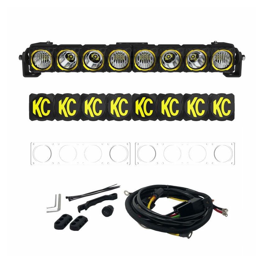 KC HiLiTES 292 FLEX ERA LED Light Bar - 20 Inch Master Kit