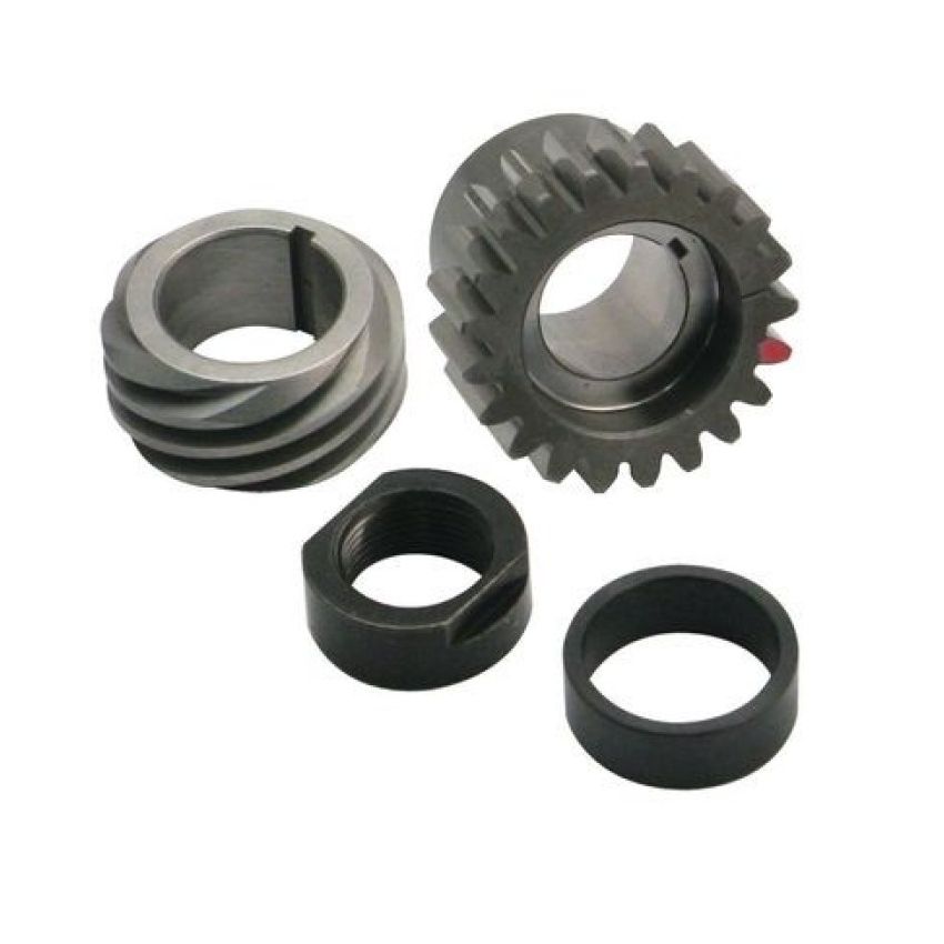S&S Cycle 33-4148 1990+ BT Pinion Shaft Conversion Gear Kit - Red