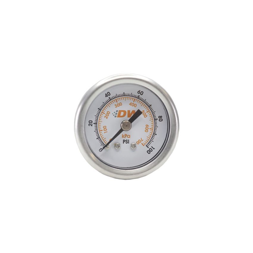 Fuel Pressure Gauge 0-100 psi 1.5in Dia.