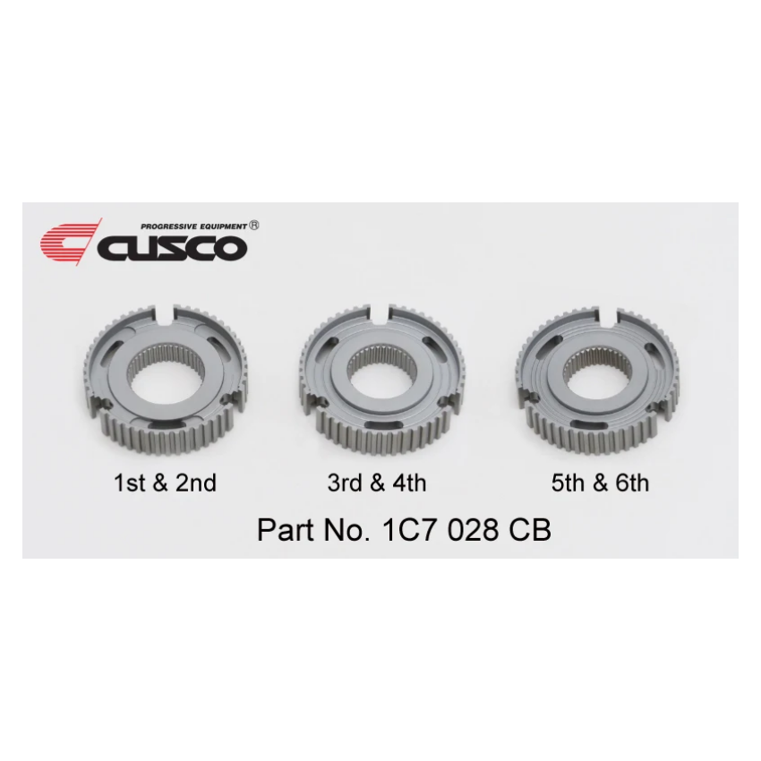 Cusco 1C7 028 CB 23+ Toyota GR Corolla/22+ Toyota GR Yaris Reinforced Transmission Clutch Sync. Hub Set