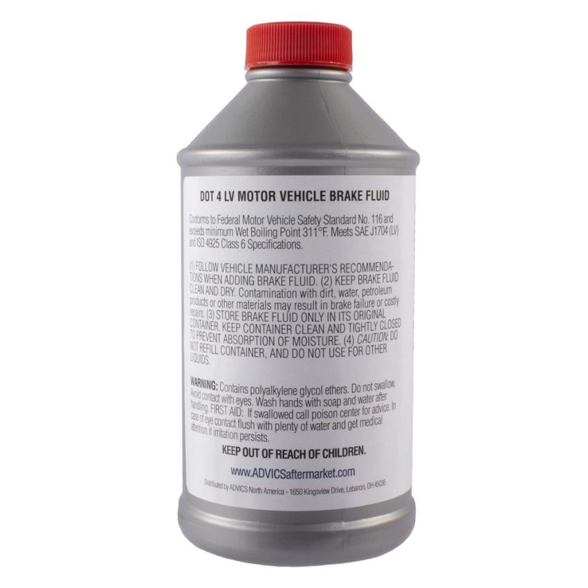 ADVICS BF4N03LV ADVICS Synthetic DOT 4 LV Brake Fluid