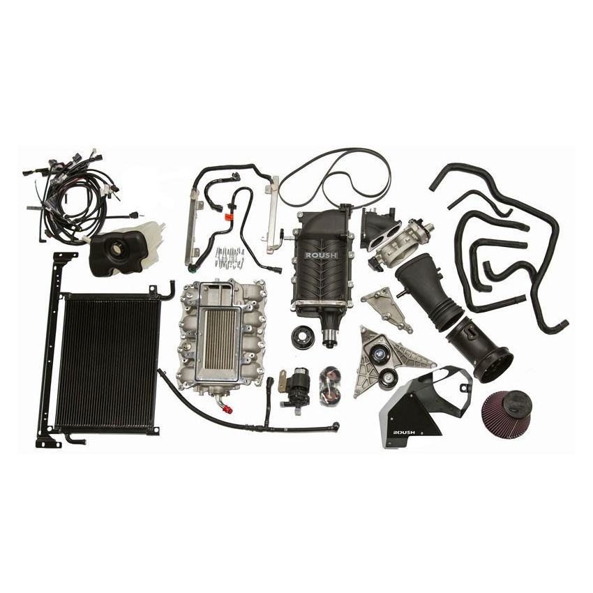 Roush 421390 2011-2014 Ford Mustang 5.0L V8 625HP Phase 2 Calibrated Supercharger Kit